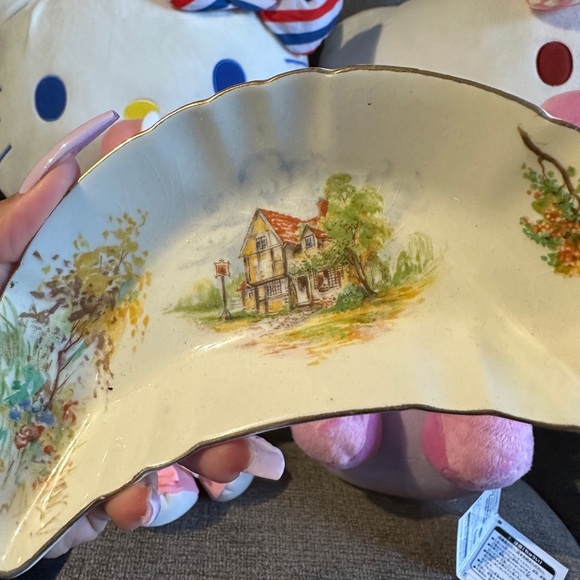 Royal Staffordshire Moon Plate - Picture 2 of 3